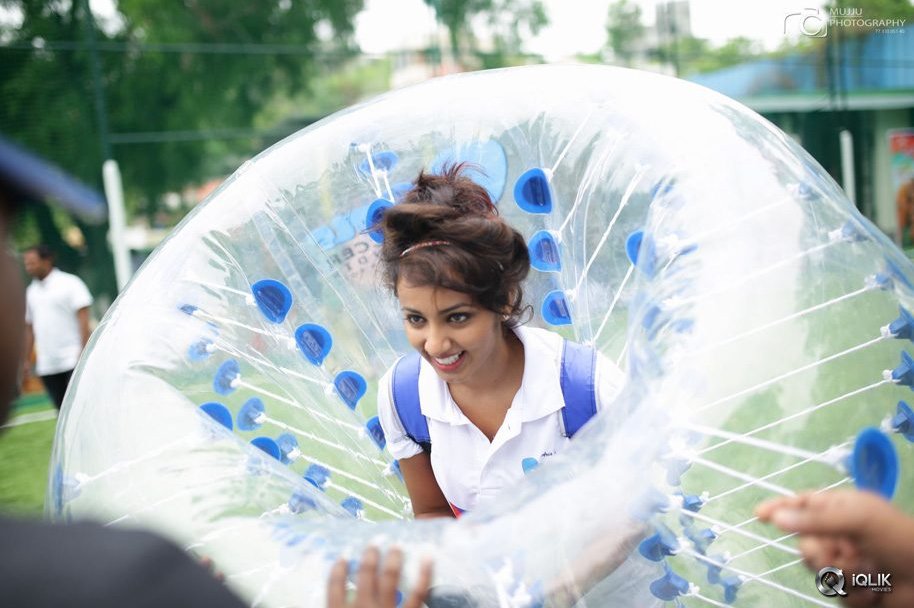 Kerintha-Movie-Team-At-Bubble-Soccer-Event